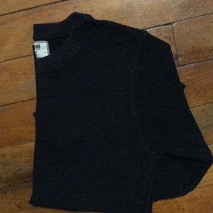 Black, thermal long sleeve shirt, CCS